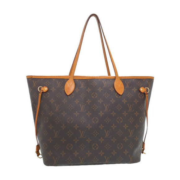 Louis Vuitton Handbags - Louis Vuitton Monogram Leather Brown Neverfull Tote Bag
